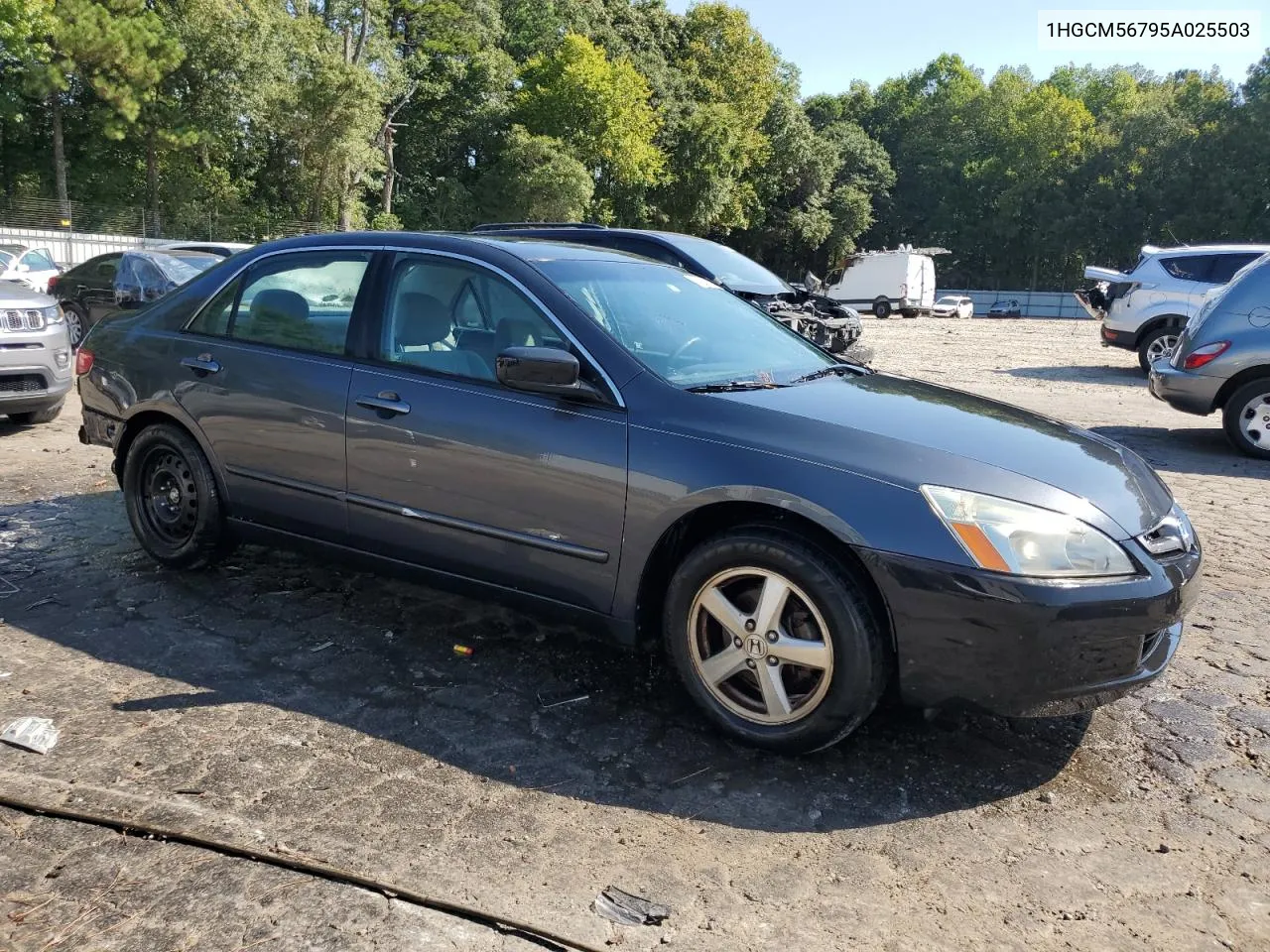 2005 Honda Accord Ex VIN: 1HGCM56795A025503 Lot: 70283954