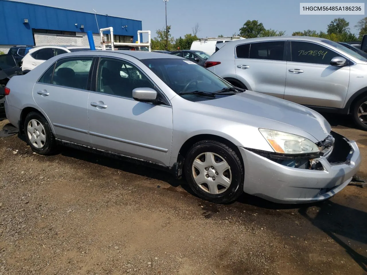 2005 Honda Accord Lx VIN: 1HGCM56485A186236 Lot: 71356834