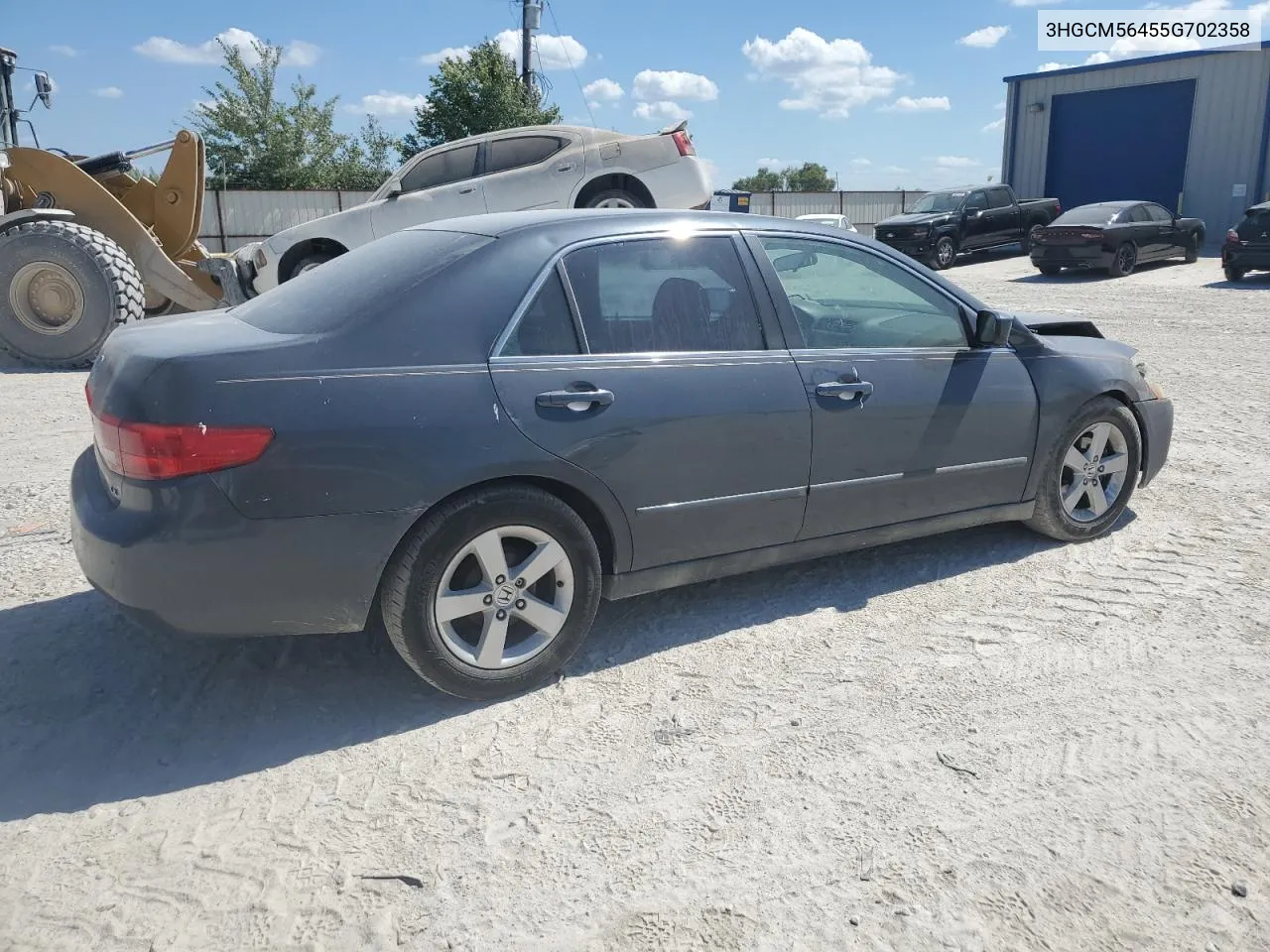 2005 Honda Accord Lx VIN: 3HGCM56455G702358 Lot: 71779814