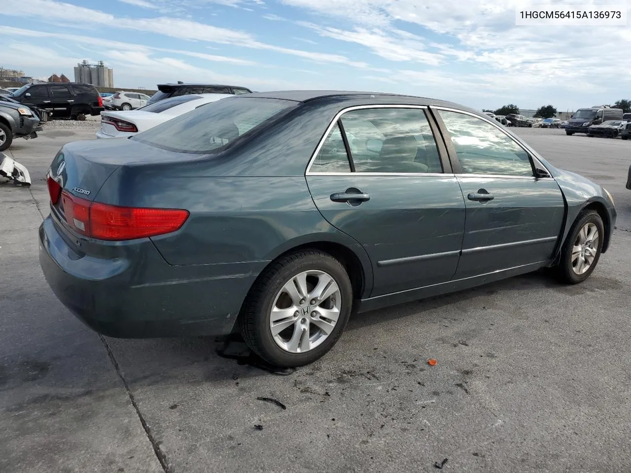 2005 Honda Accord Lx VIN: 1HGCM56415A136973 Lot: 72969854