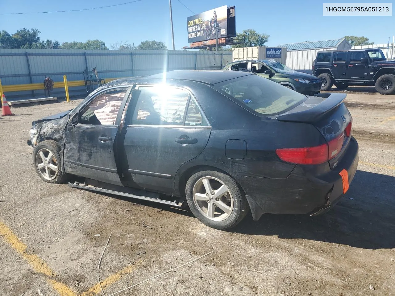 1HGCM56795A051213 2005 Honda Accord Ex