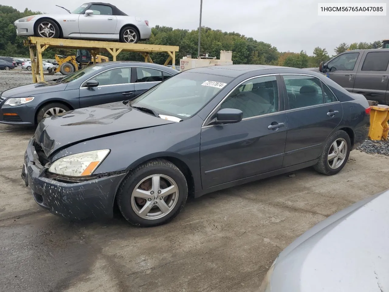 2005 Honda Accord Ex VIN: 1HGCM56765A047085 Lot: 73117874