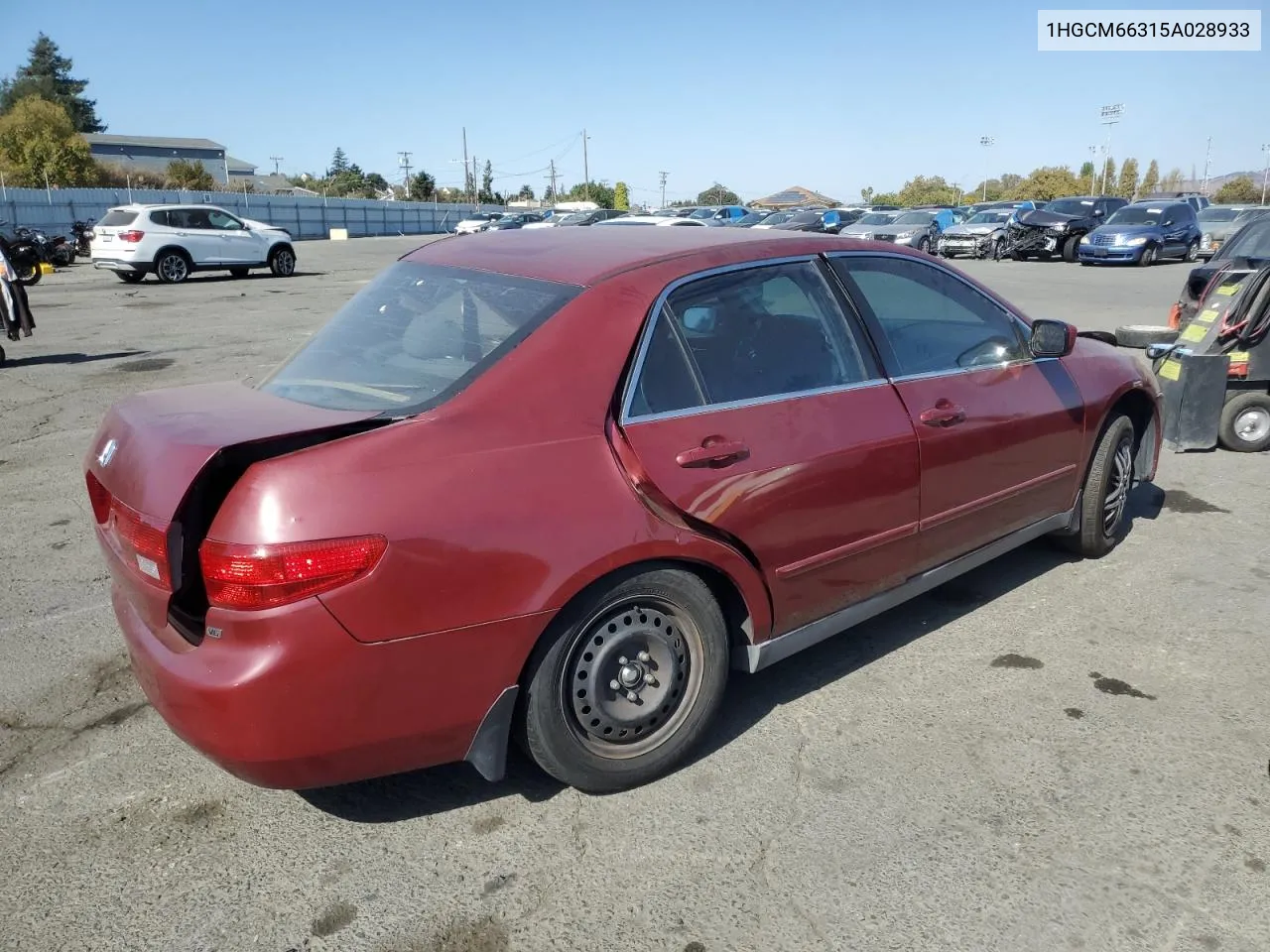 2005 Honda Accord Lx VIN: 1HGCM66315A028933 Lot: 73517874