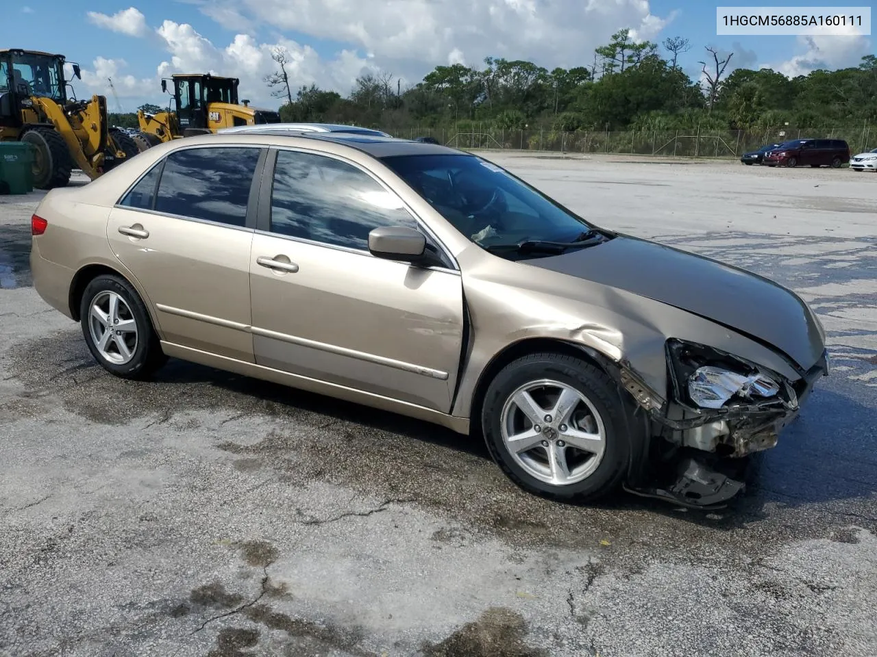 2005 Honda Accord Ex VIN: 1HGCM56885A160111 Lot: 73522514