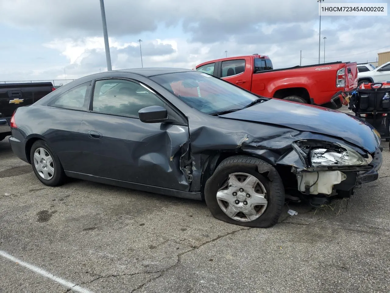 2005 Honda Accord Lx VIN: 1HGCM72345A000202 Lot: 73874144