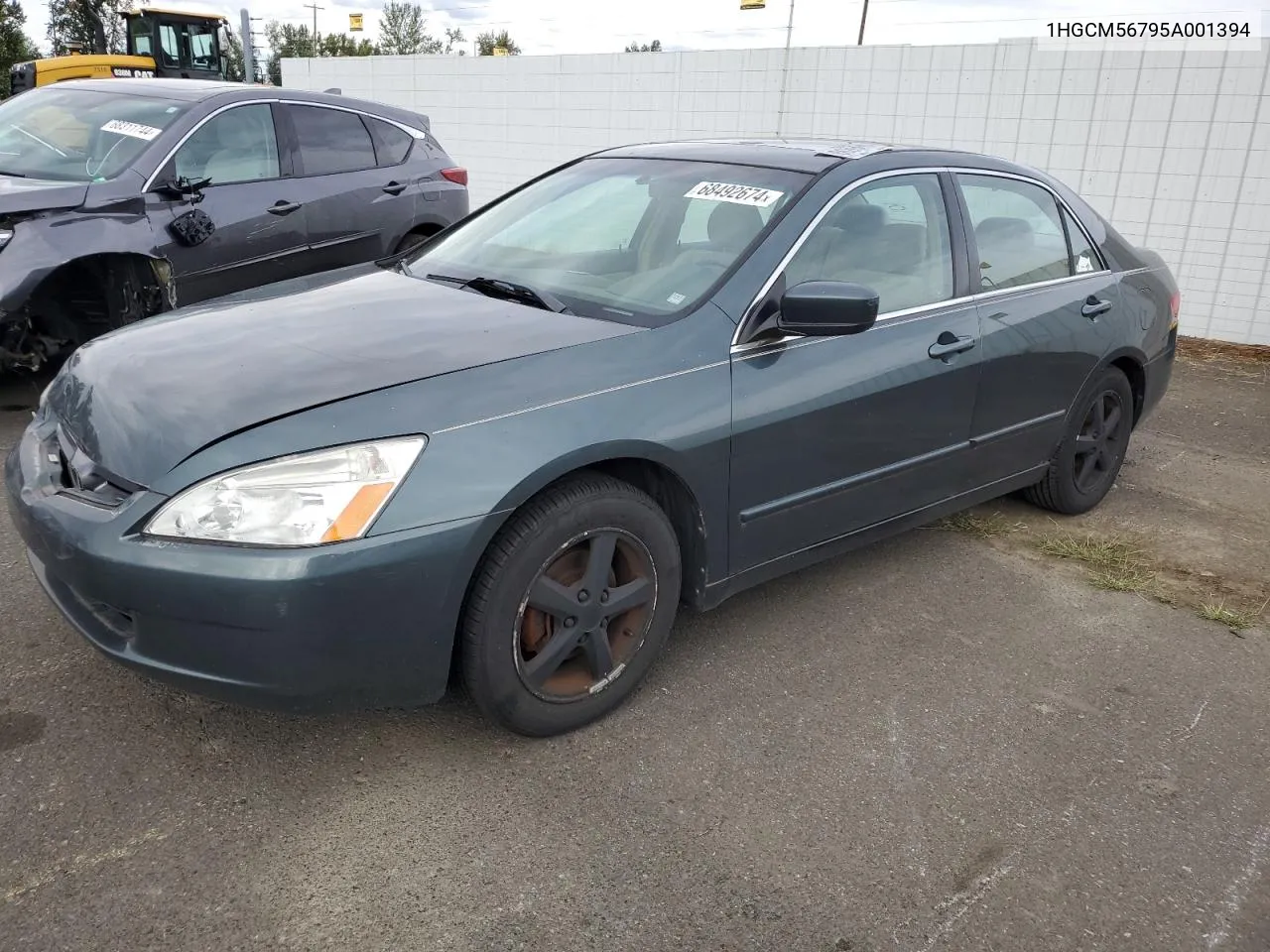 2005 Honda Accord Ex VIN: 1HGCM56795A001394 Lot: 74464554