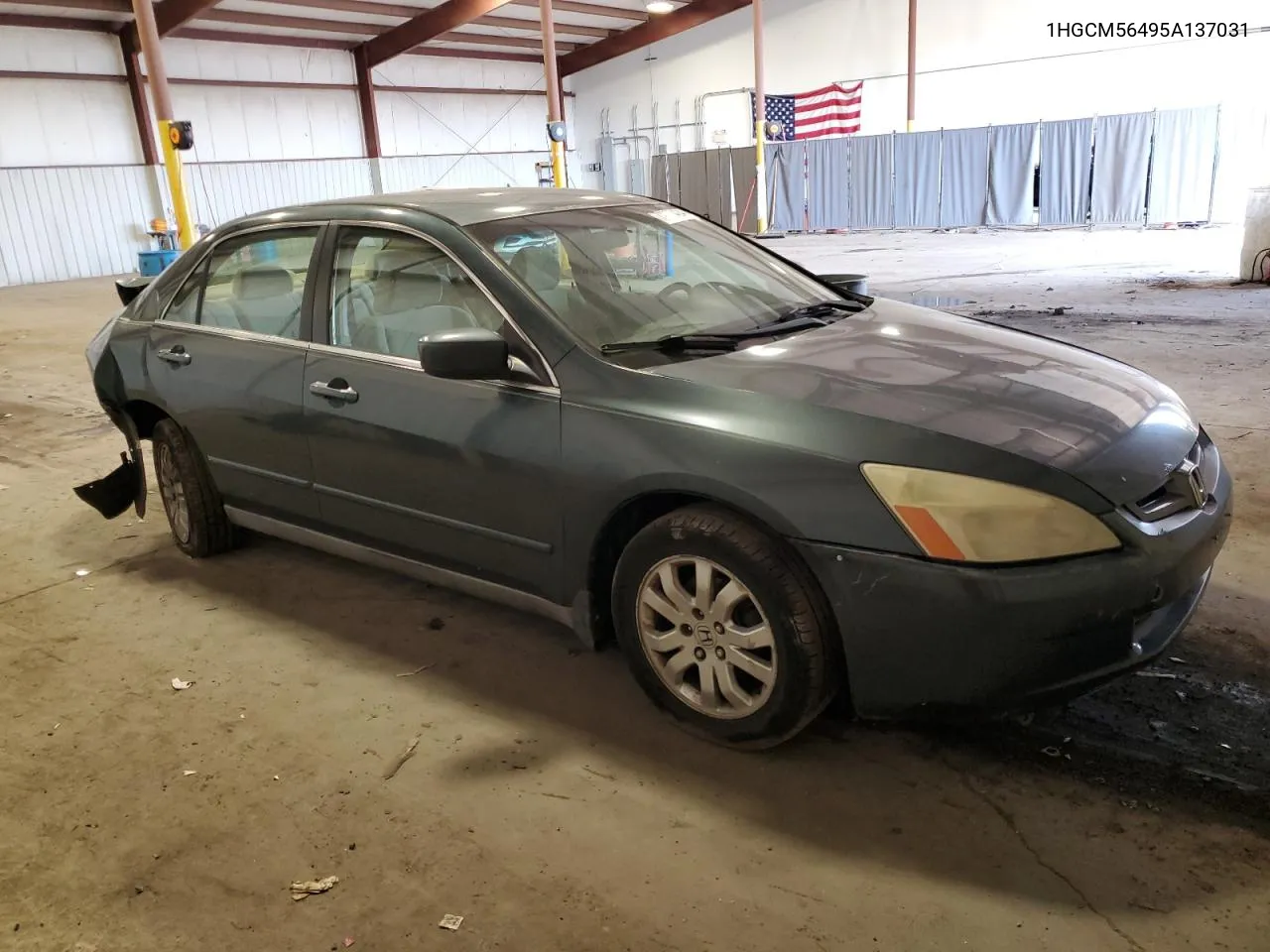 2005 Honda Accord Lx VIN: 1HGCM56495A137031 Lot: 74936424