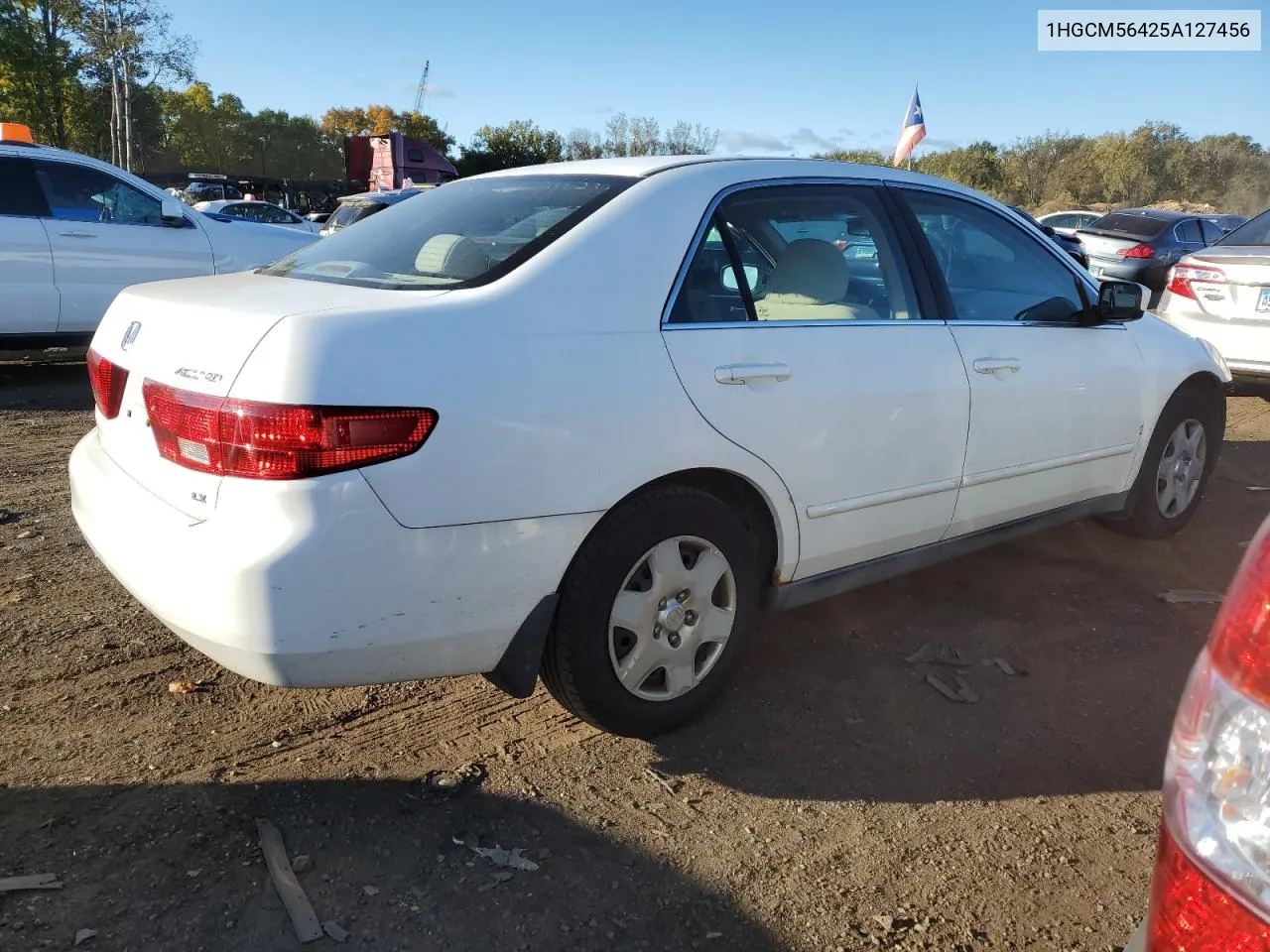 1HGCM56425A127456 2005 Honda Accord Lx