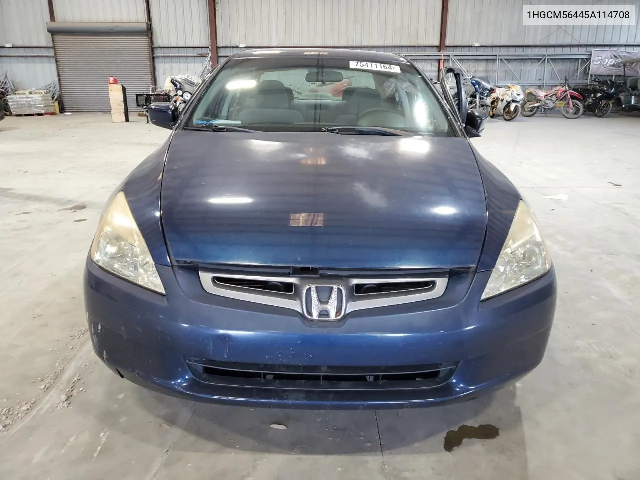 2005 Honda Accord Lx VIN: 1HGCM56445A114708 Lot: 75411164