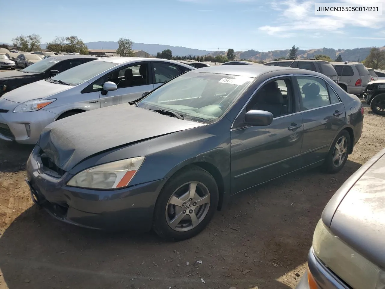 2005 Honda Accord Hybrid VIN: JHMCN36505C014231 Lot: 75411674