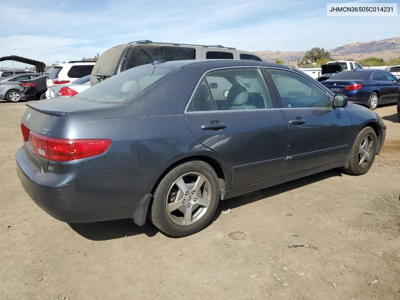 2005 Honda Accord Hybrid VIN: JHMCN36505C014231 Lot: 75411674