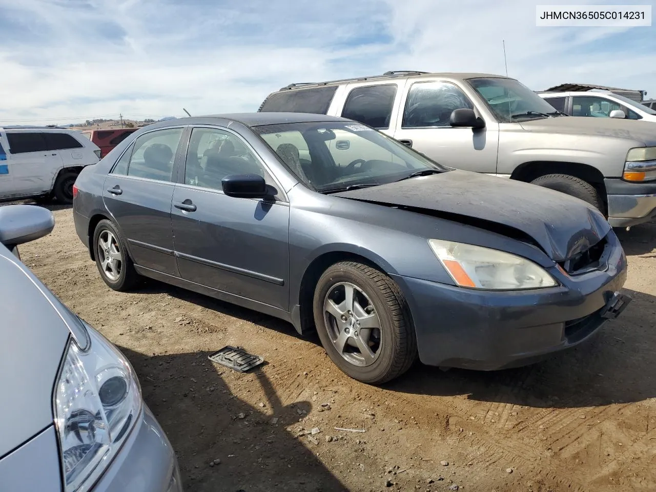 2005 Honda Accord Hybrid VIN: JHMCN36505C014231 Lot: 75411674