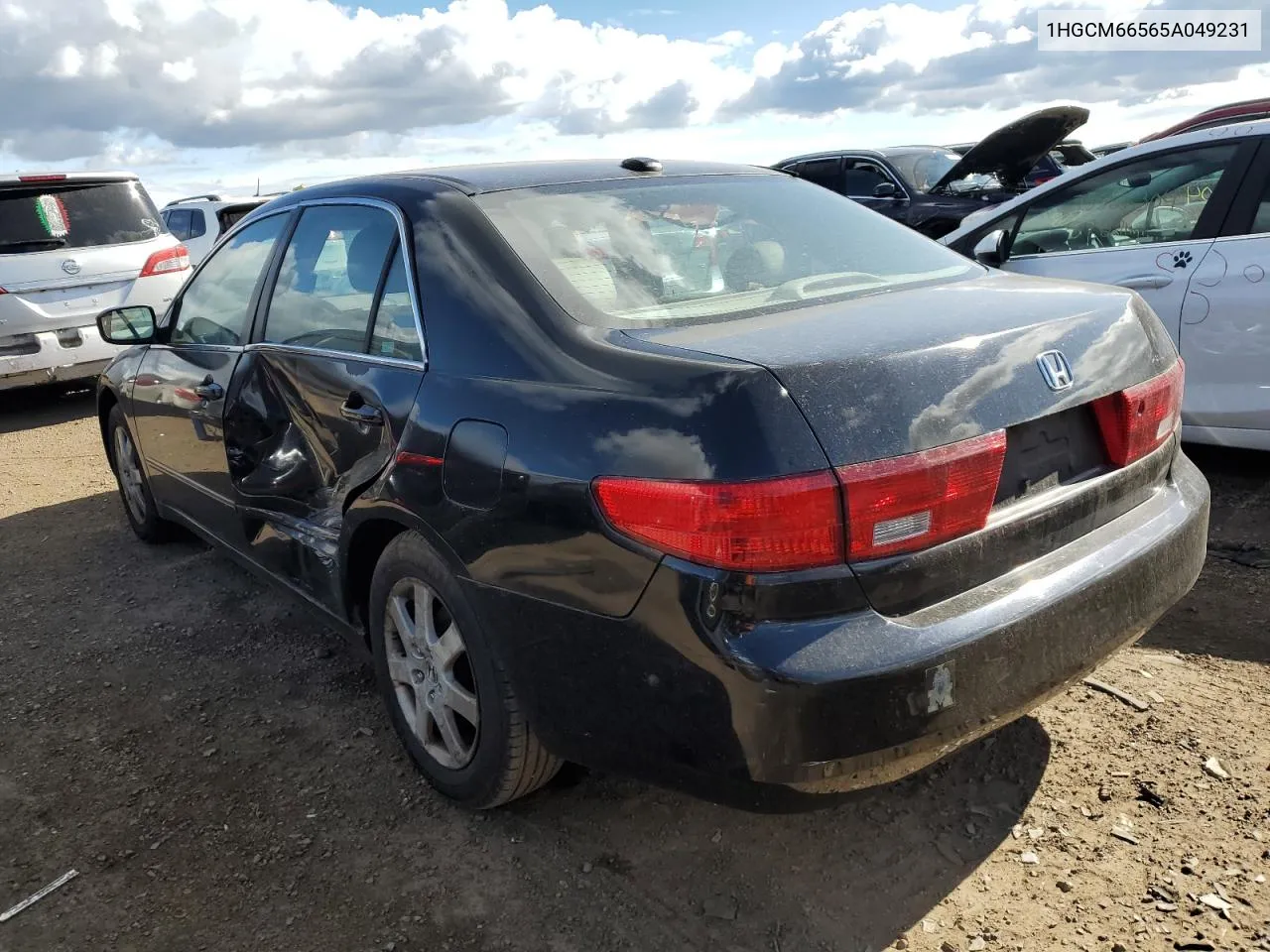 1HGCM66565A049231 2005 Honda Accord Ex