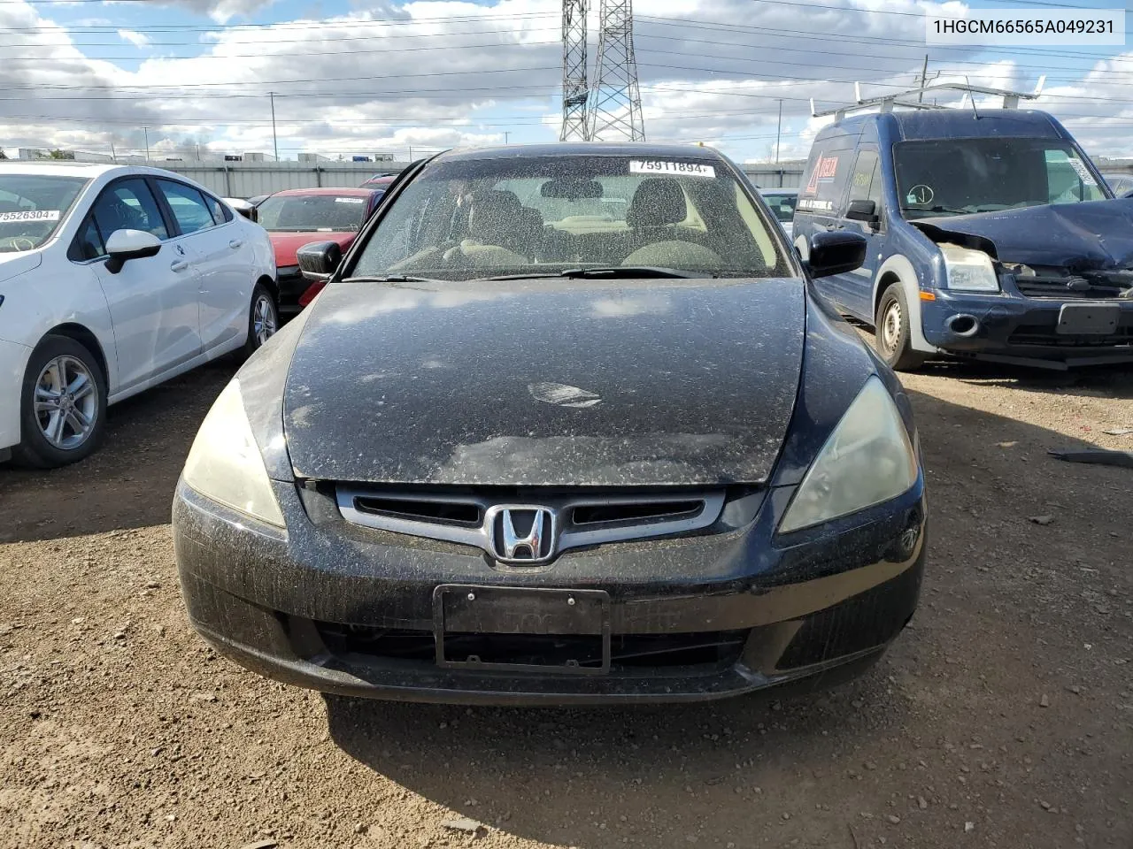 1HGCM66565A049231 2005 Honda Accord Ex