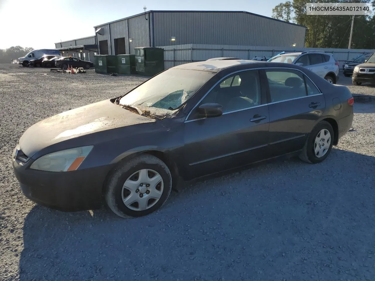 1HGCM56435A012140 2005 Honda Accord Lx