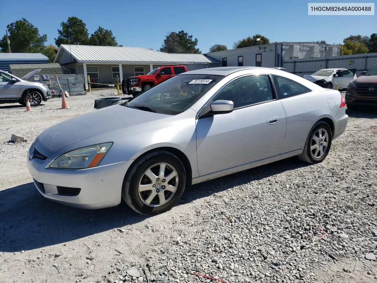 1HGCM82645A000488 2005 Honda Accord Ex