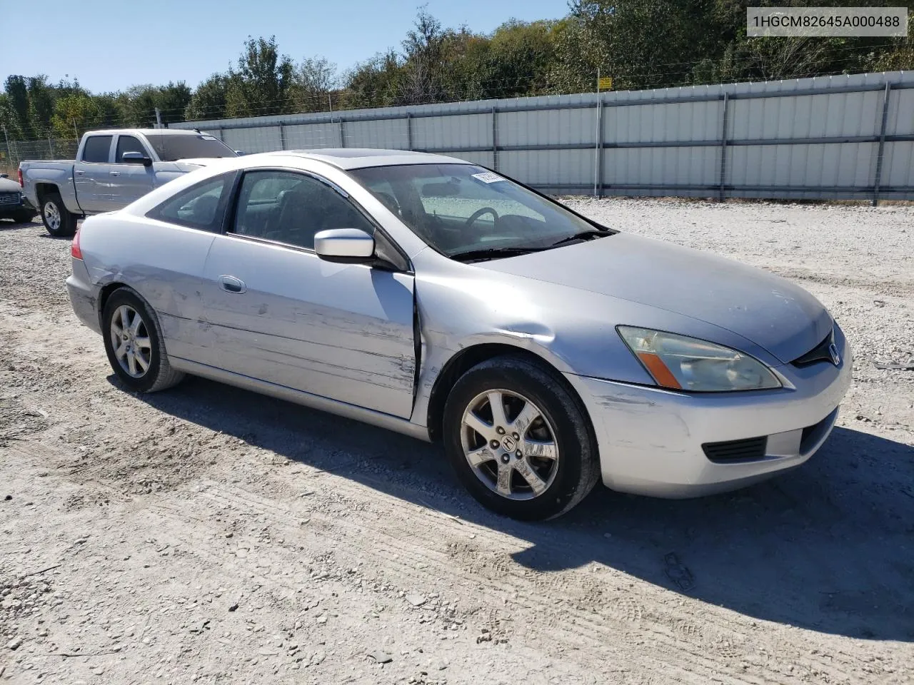 2005 Honda Accord Ex VIN: 1HGCM82645A000488 Lot: 76725514