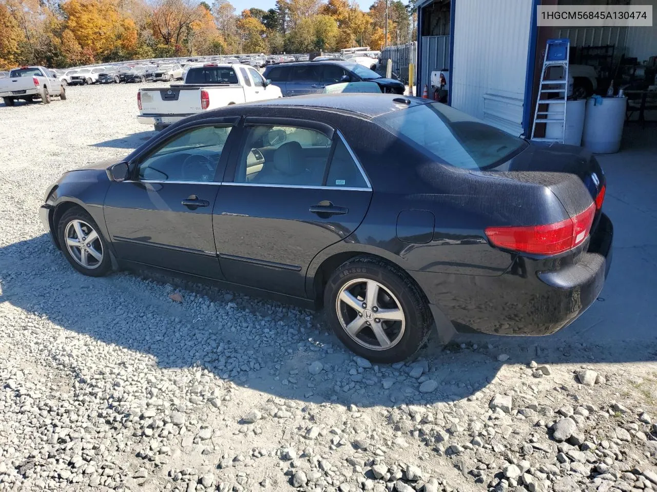 1HGCM56845A130474 2005 Honda Accord Ex