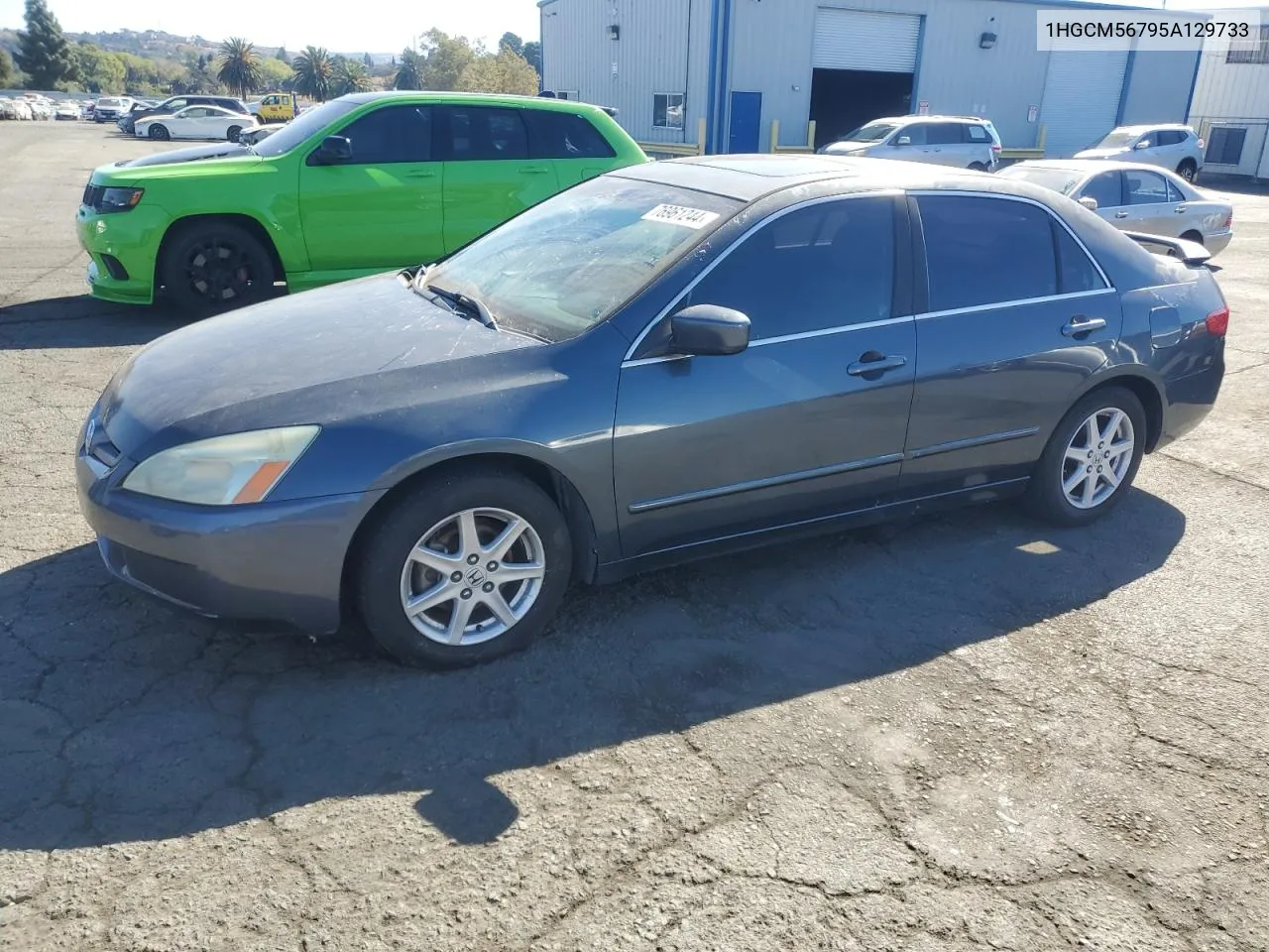 2005 Honda Accord Ex VIN: 1HGCM56795A129733 Lot: 76961244