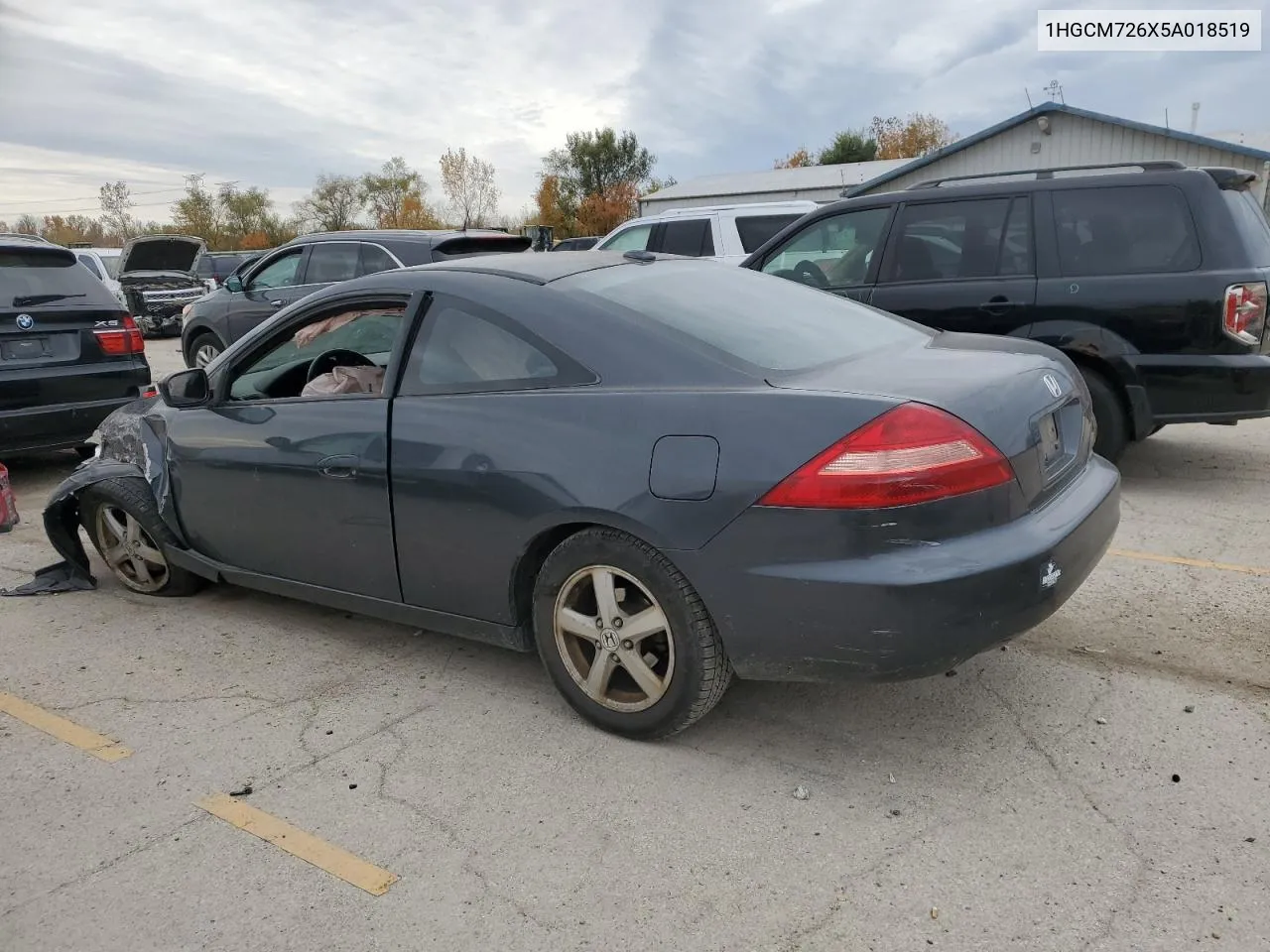 2005 Honda Accord Ex VIN: 1HGCM726X5A018519 Lot: 76982424