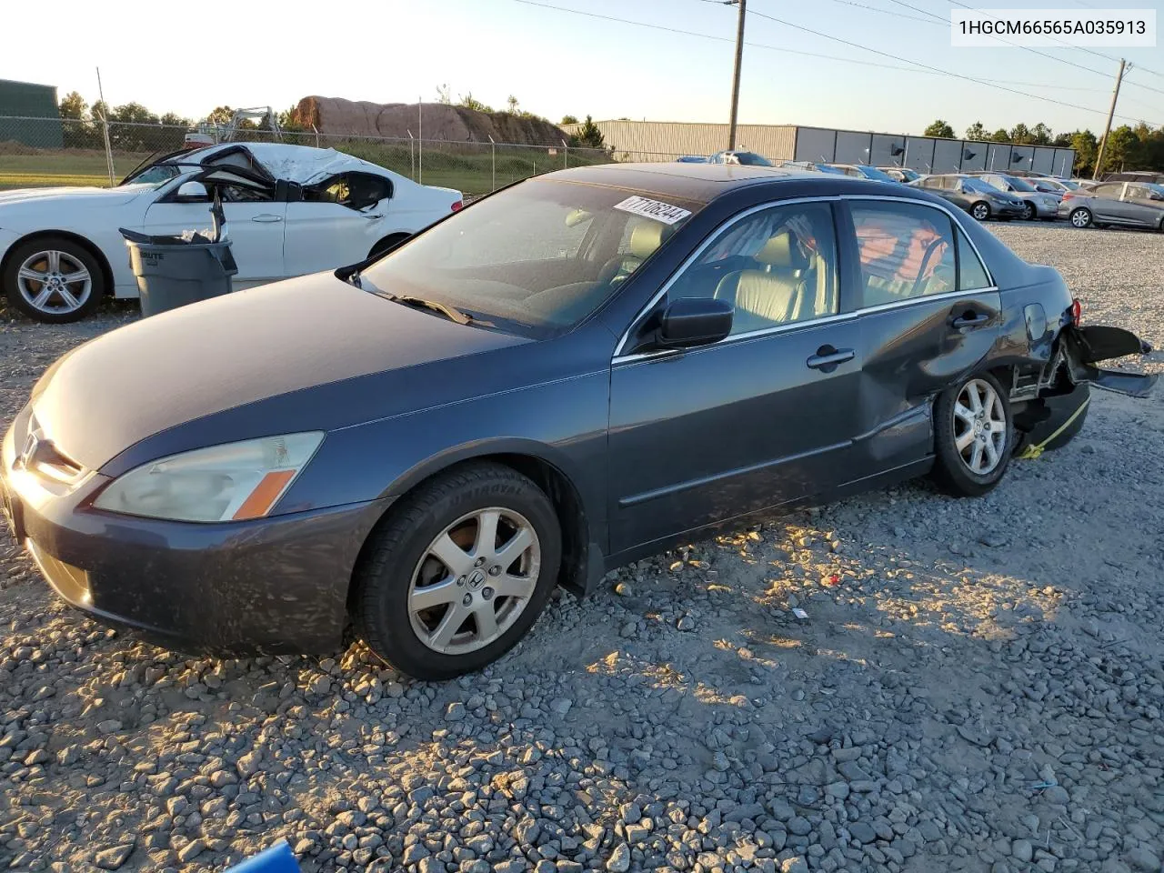 2005 Honda Accord Ex VIN: 1HGCM66565A035913 Lot: 77106244