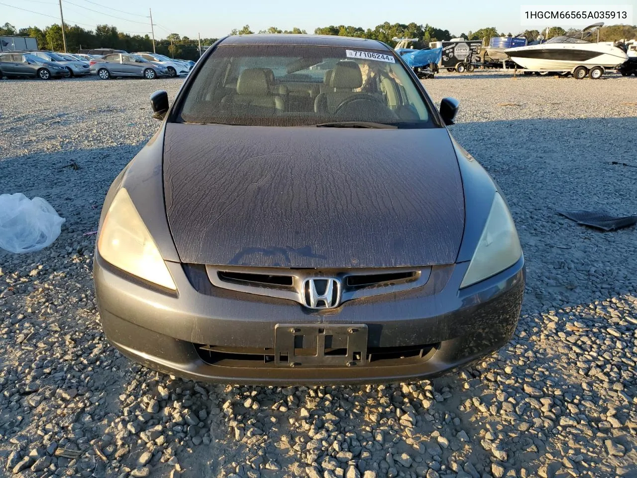 2005 Honda Accord Ex VIN: 1HGCM66565A035913 Lot: 77106244