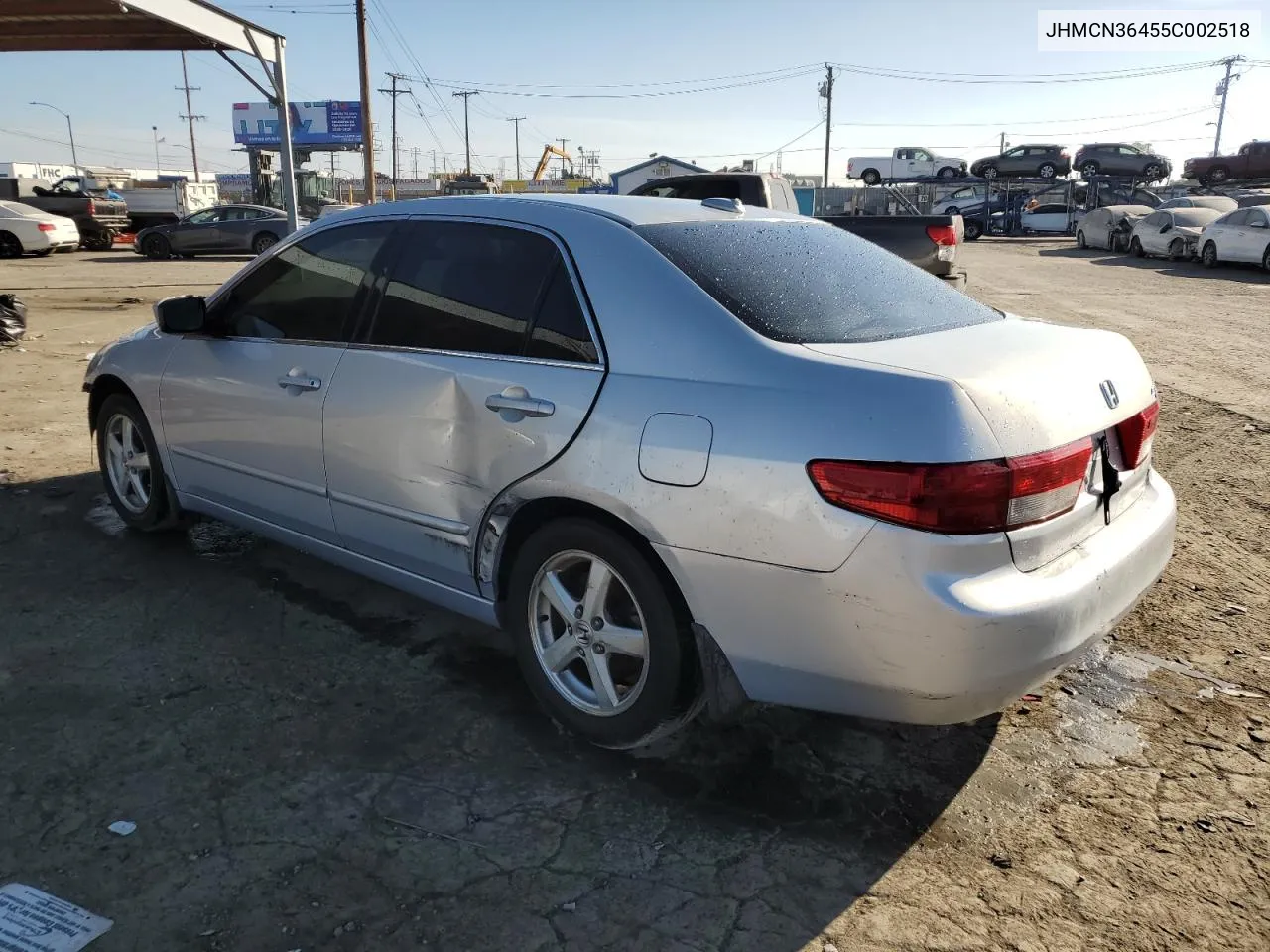 2005 Honda Accord Hybrid VIN: JHMCN36455C002518 Lot: 77151244