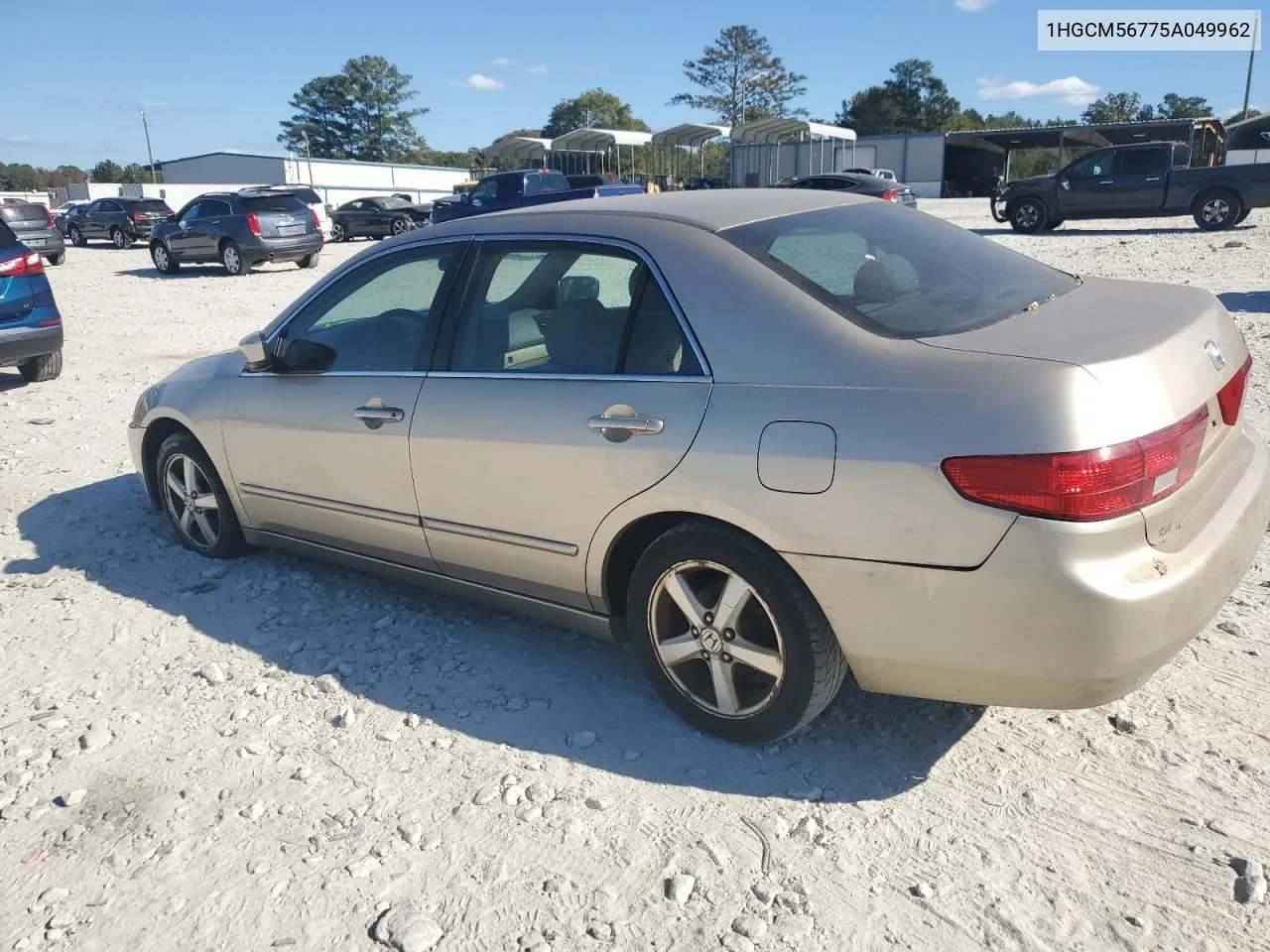 2005 Honda Accord Ex VIN: 1HGCM56775A049962 Lot: 77422684