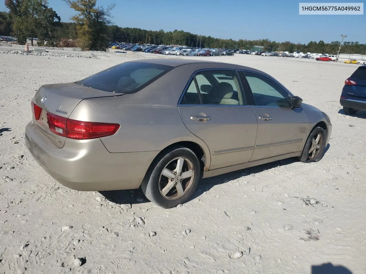 2005 Honda Accord Ex VIN: 1HGCM56775A049962 Lot: 77422684