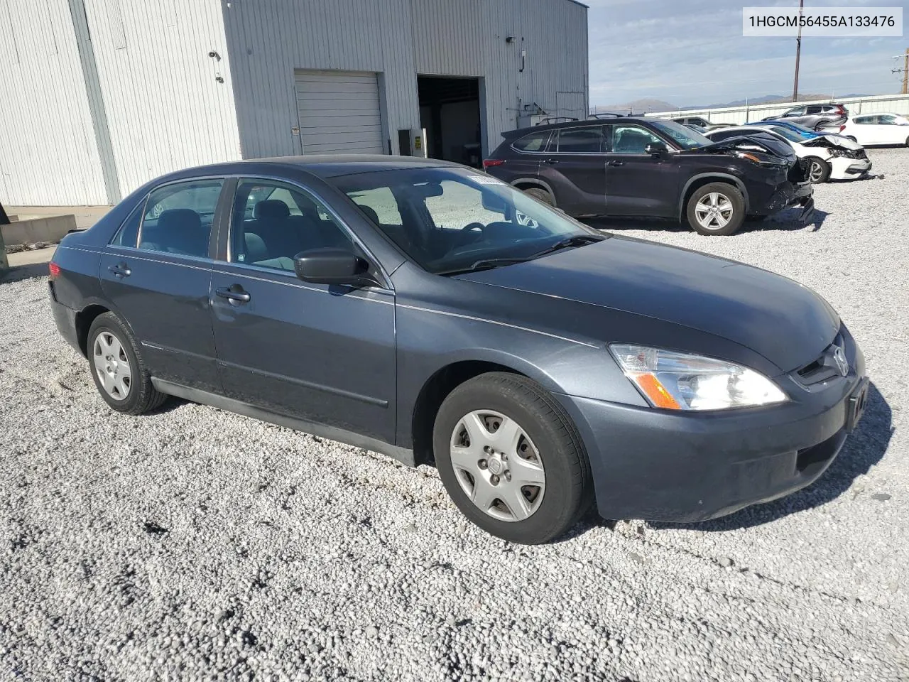 2005 Honda Accord Lx VIN: 1HGCM56455A133476 Lot: 77903634