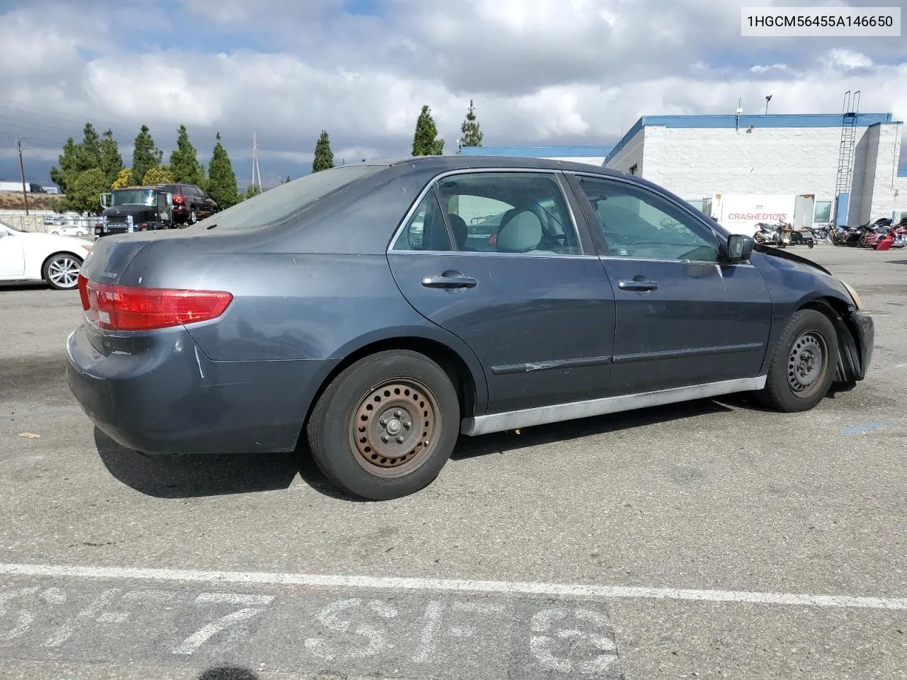 2005 Honda Accord Lx VIN: 1HGCM56455A146650 Lot: 78088264