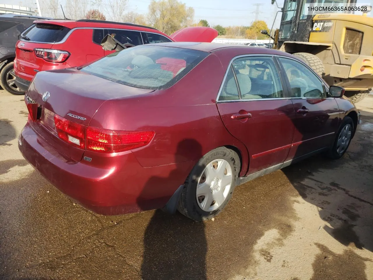 2005 Honda Accord Lx VIN: 1HGCM66365A063628 Lot: 78155624