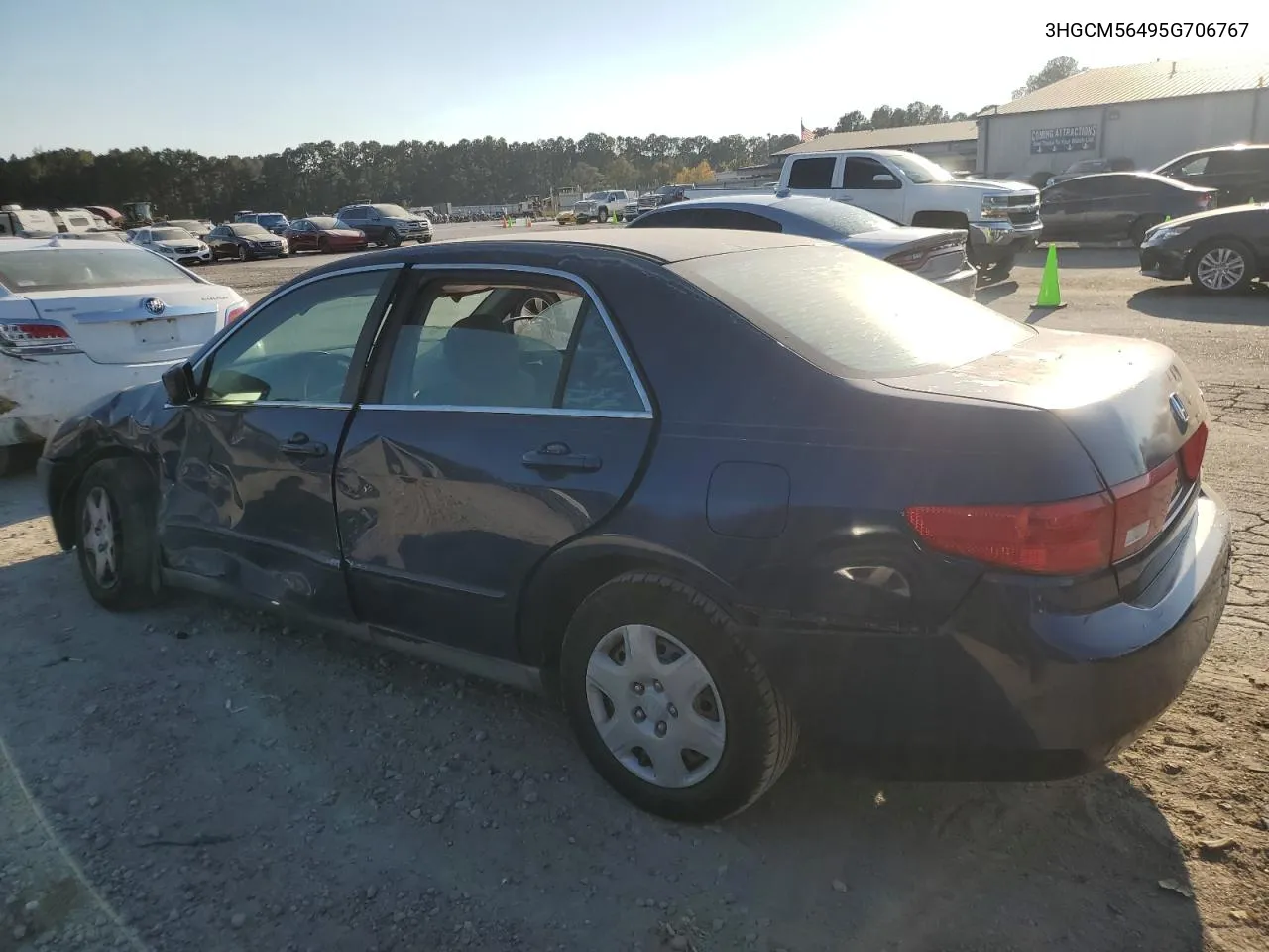 2005 Honda Accord Lx VIN: 3HGCM56495G706767 Lot: 78195434