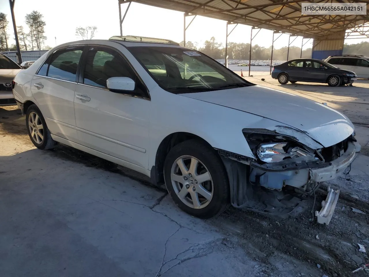 2005 Honda Accord Ex VIN: 1HGCM66565A042151 Lot: 78271274