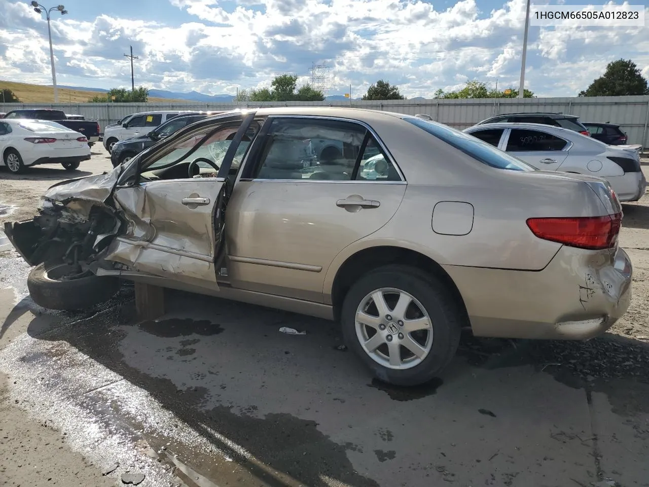 2005 Honda Accord Ex VIN: 1HGCM66505A012823 Lot: 78639844