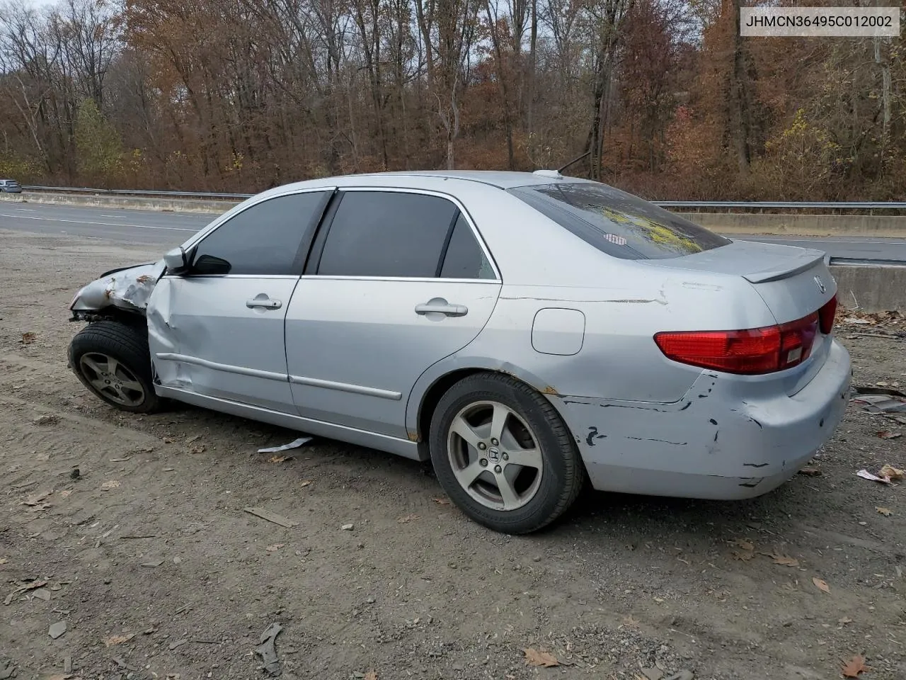 2005 Honda Accord Hybrid VIN: JHMCN36495C012002 Lot: 80870384