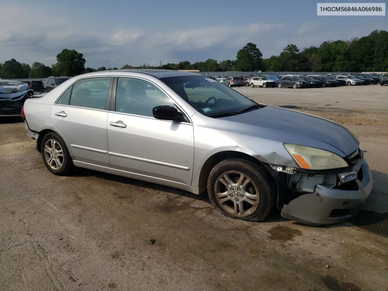 2006 Honda Accord Ex VIN: 1HGCM56846A066986 Lot: 53347794