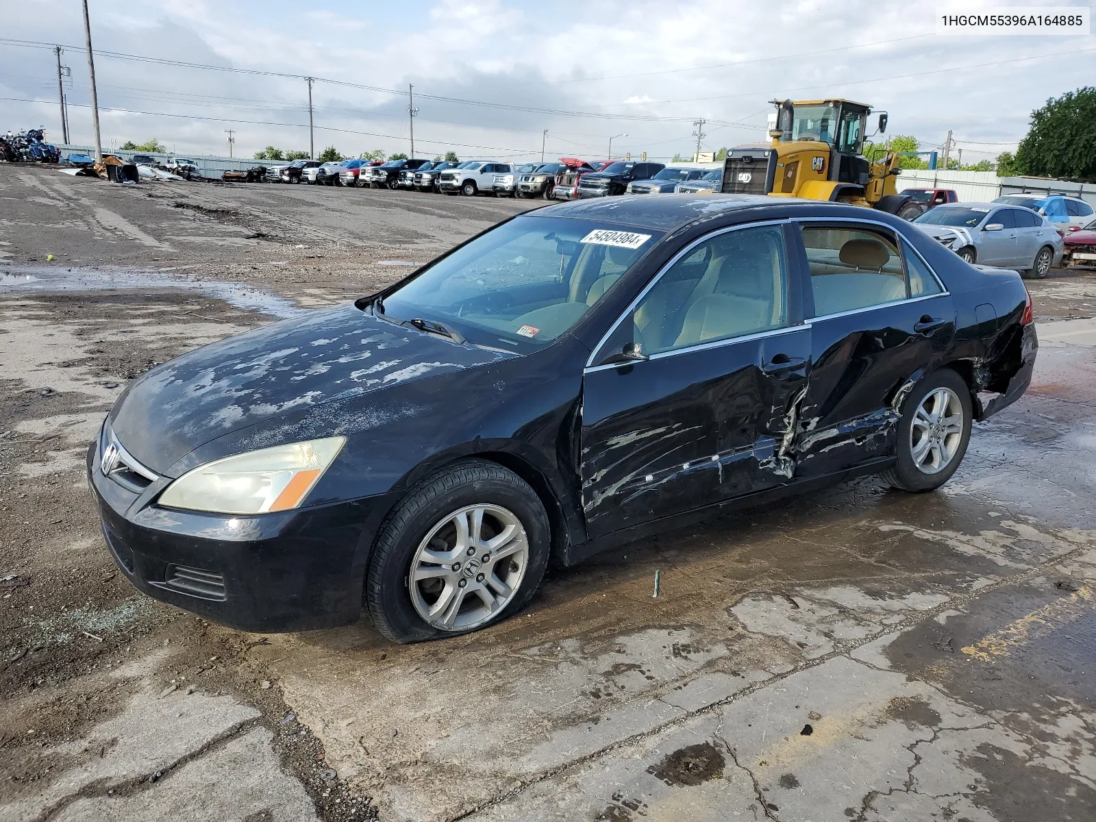 2006 Honda Accord Se VIN: 1HGCM55396A164885 Lot: 54504984