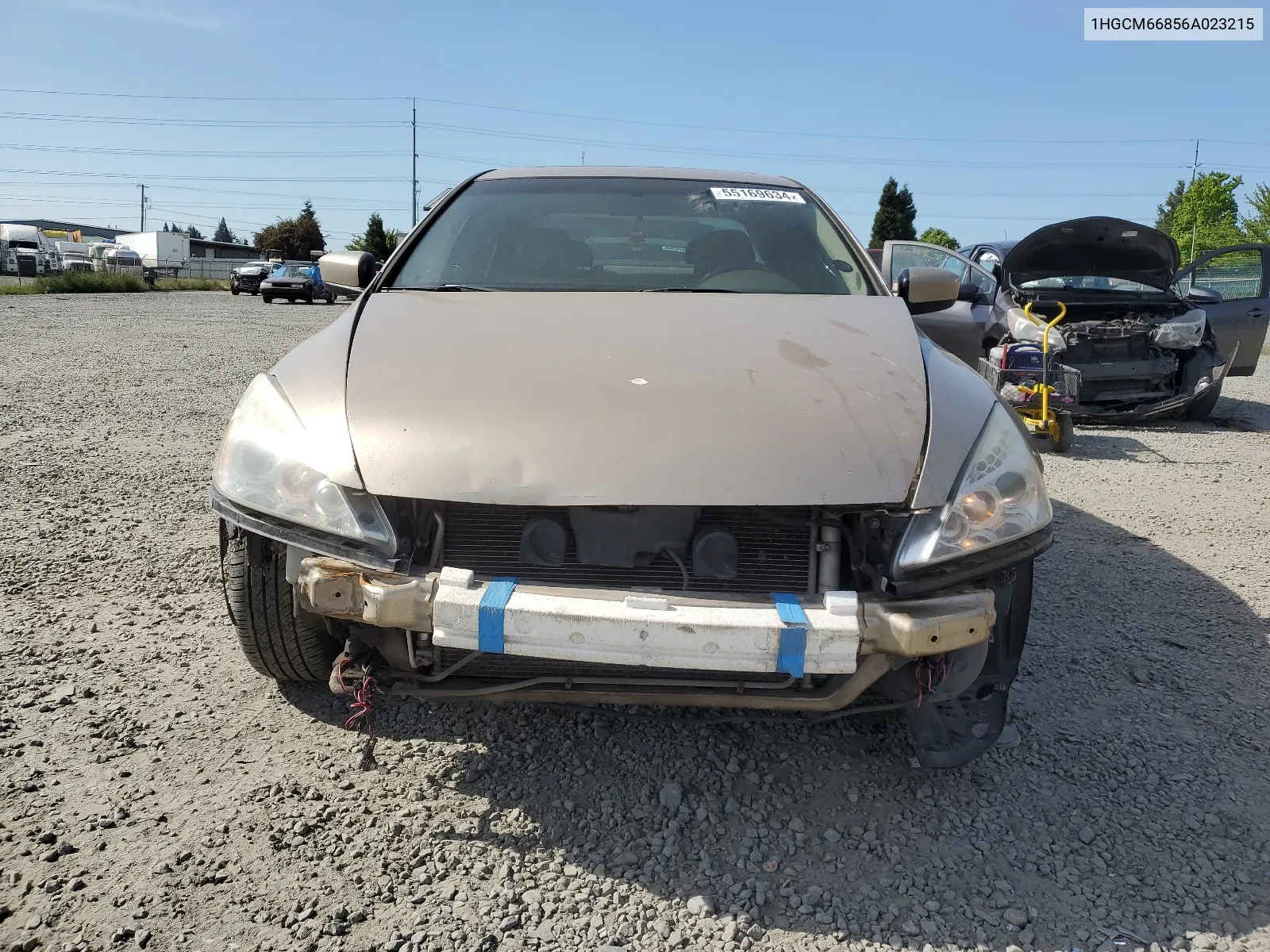 2006 Honda Accord Ex VIN: 1HGCM66856A023215 Lot: 55169634