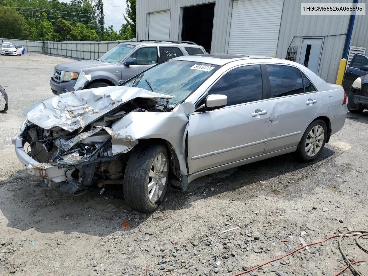 1HGCM66526A065895 2006 Honda Accord Ex