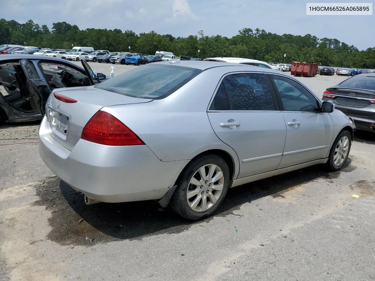 1HGCM66526A065895 2006 Honda Accord Ex