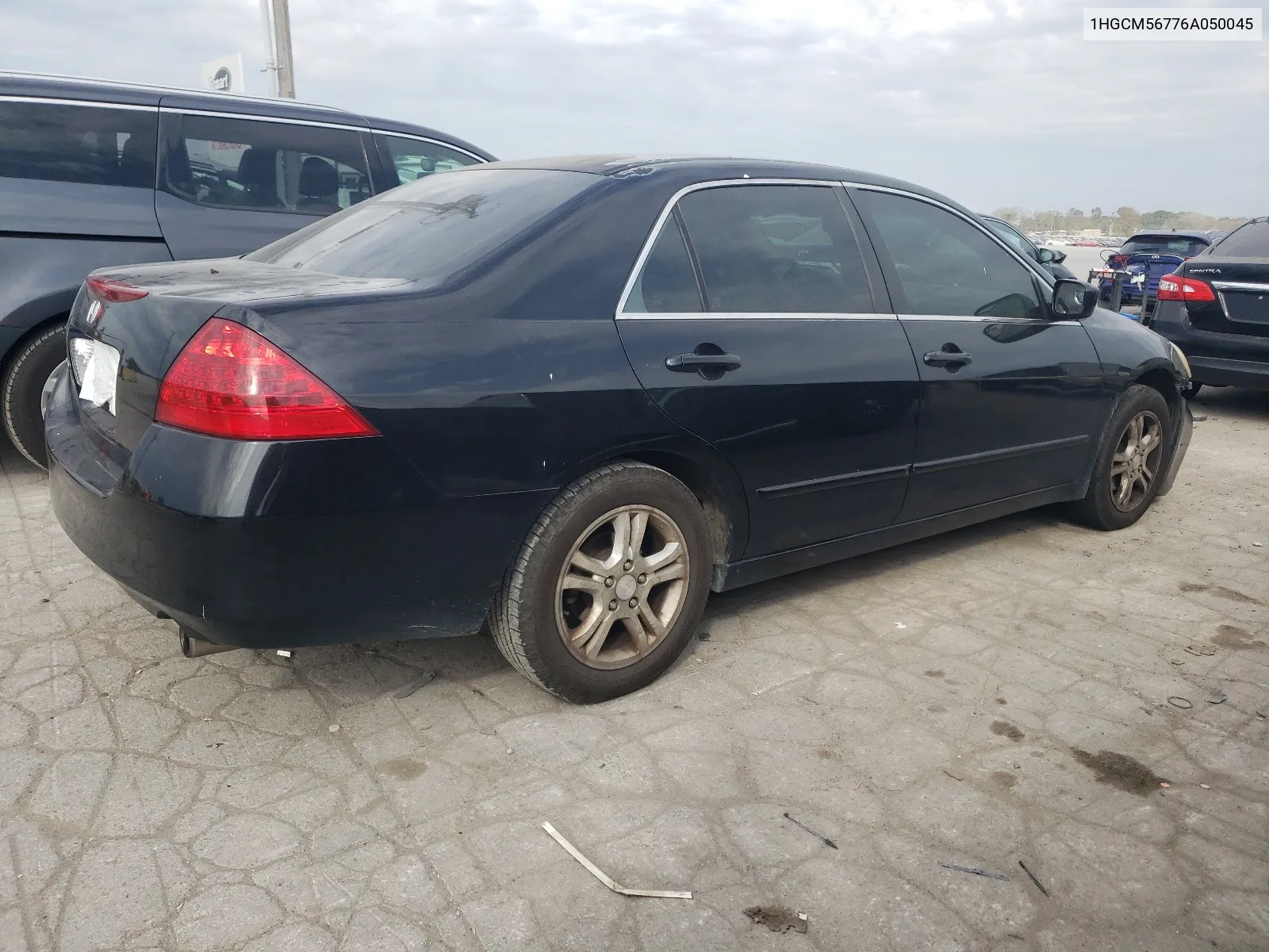 1HGCM56776A050045 2006 Honda Accord Ex