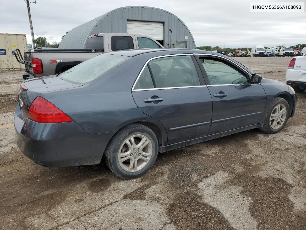 2006 Honda Accord Se VIN: 1HGCM56366A108093 Lot: 59334294