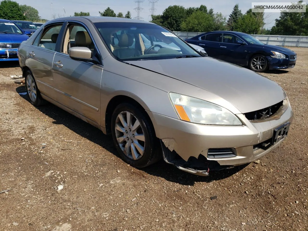 1HGCM66566A050042 2006 Honda Accord Ex