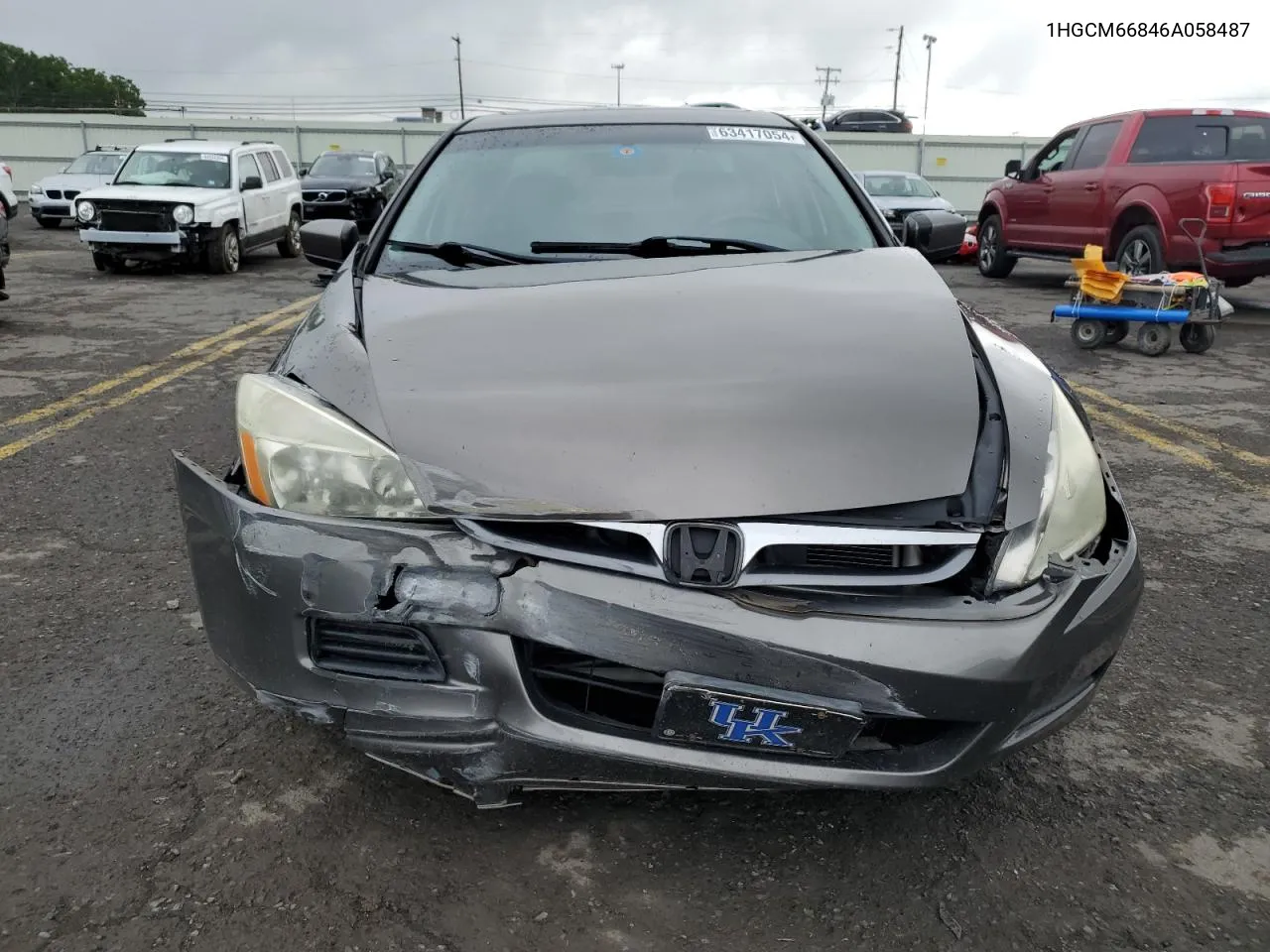 1HGCM66846A058487 2006 Honda Accord Ex