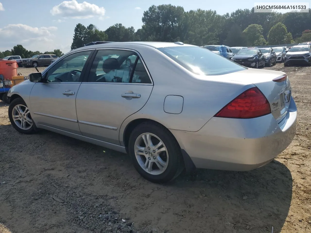 2006 Honda Accord Ex VIN: 1HGCM56846A161533 Lot: 63631344