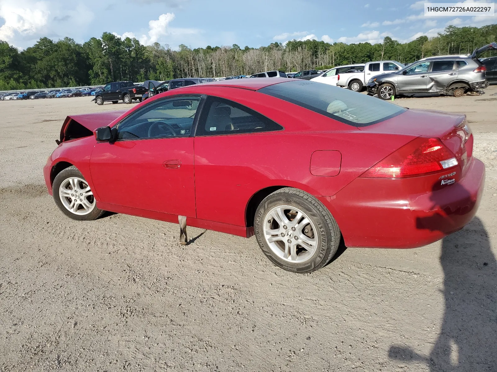 1HGCM72726A022297 2006 Honda Accord Ex