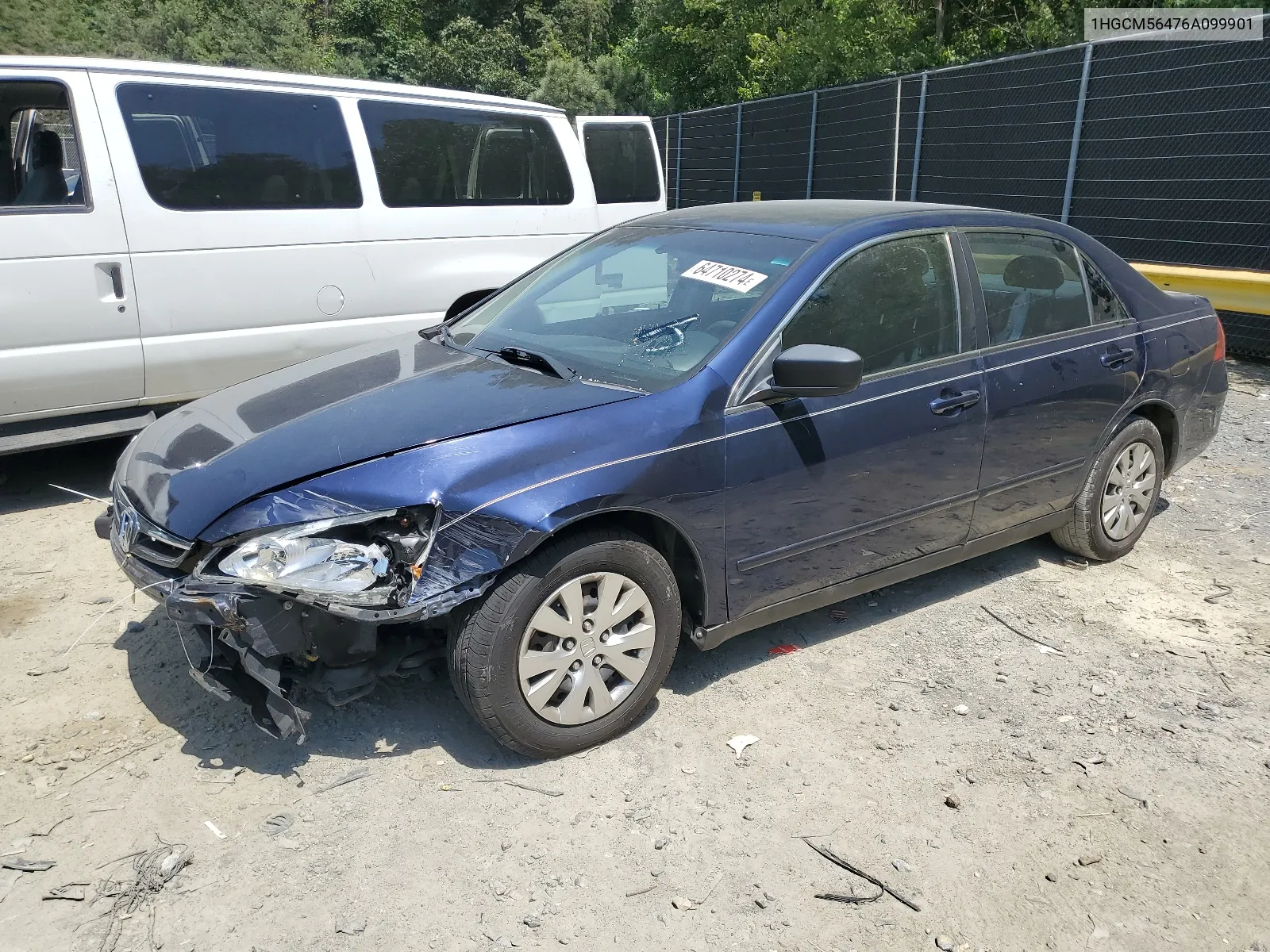 1HGCM56476A099901 2006 Honda Accord Lx