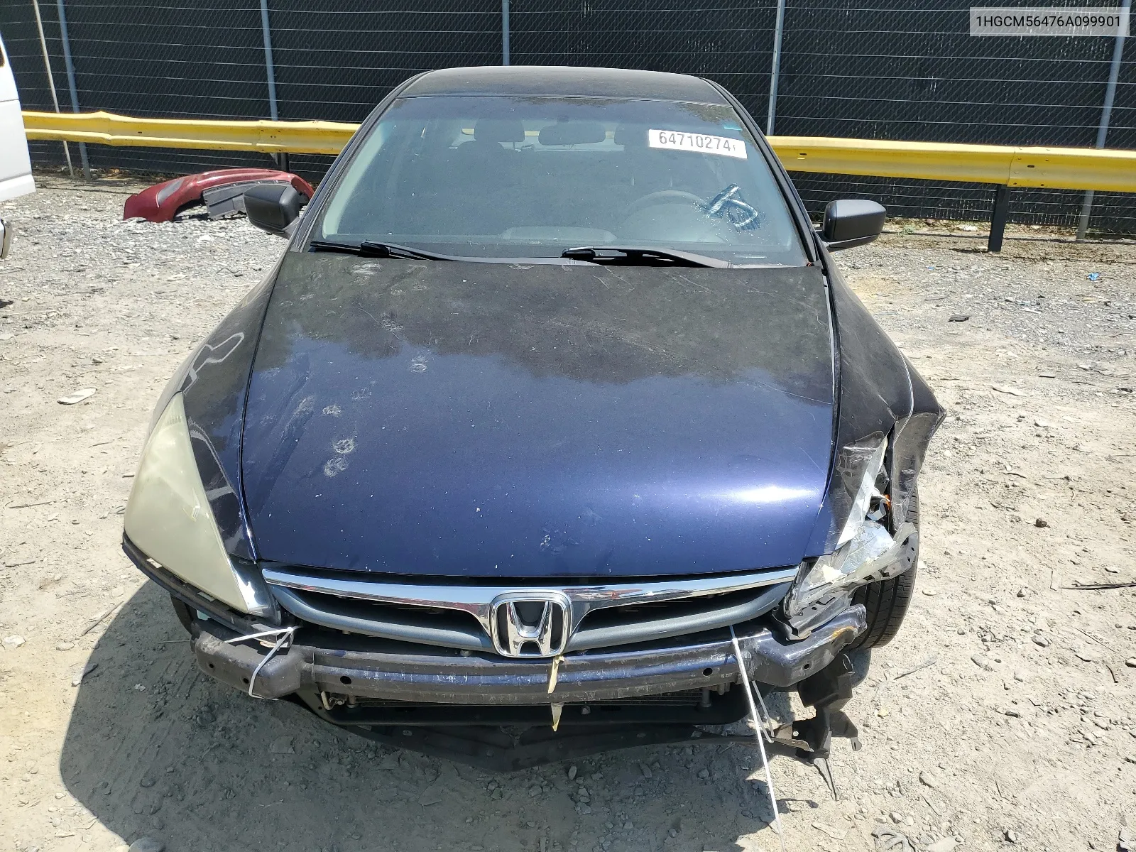 2006 Honda Accord Lx VIN: 1HGCM56476A099901 Lot: 64710274