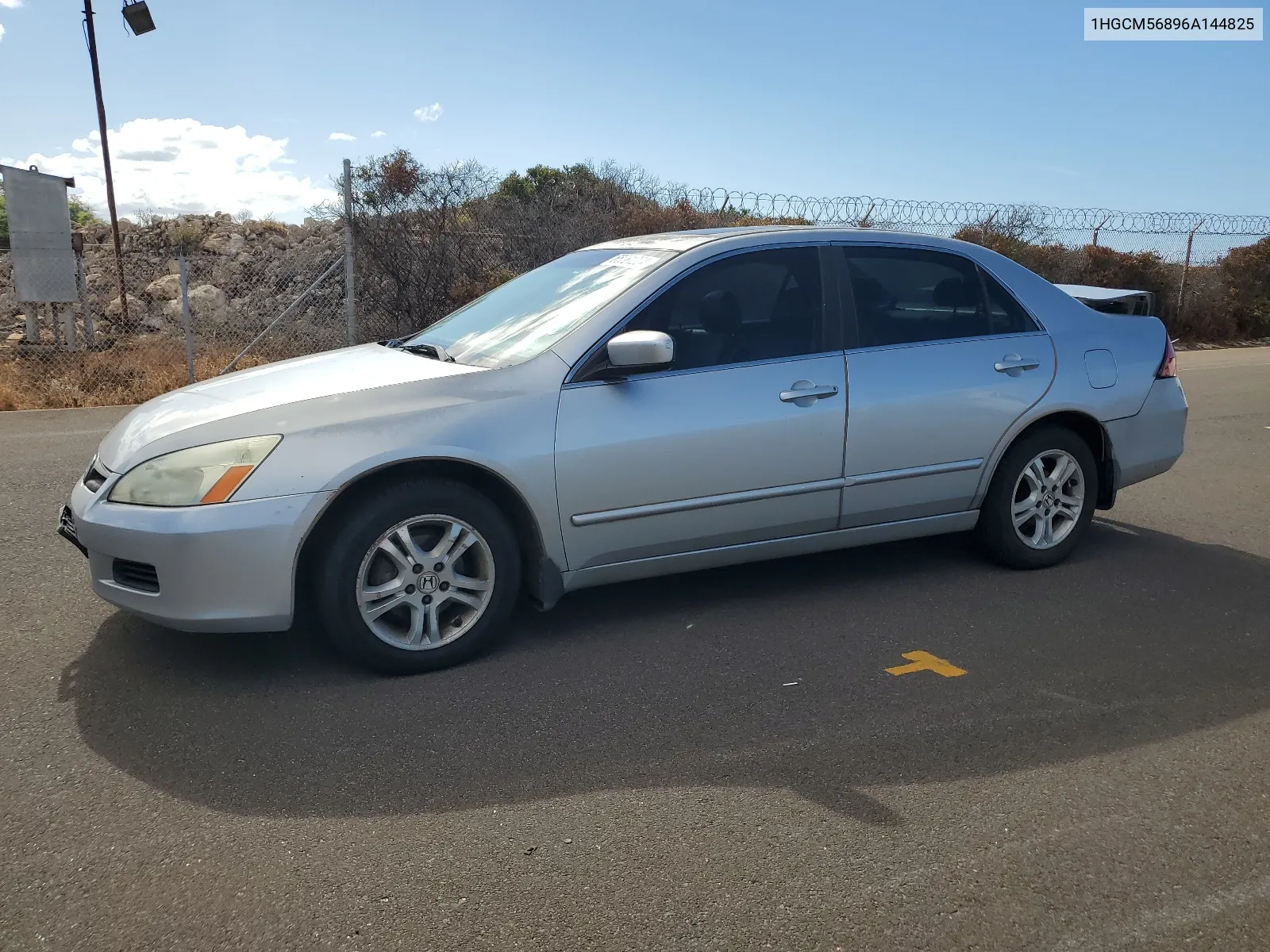 2006 Honda Accord Ex VIN: 1HGCM56896A144825 Lot: 65261224